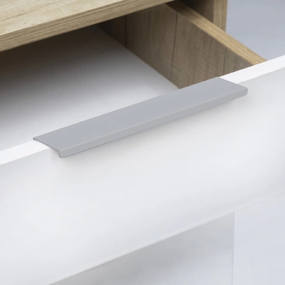 Ручка меб. накладная алюм. INSIDE 192/225 матовый хром, AKS - фото 5