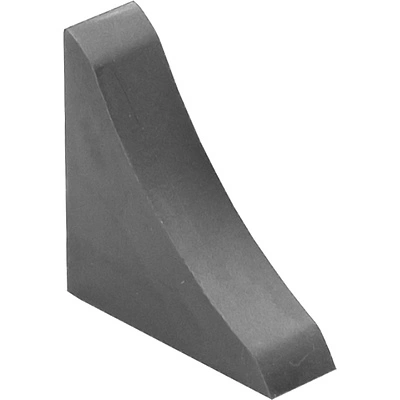 Заглушка ПВХ к плинтусу LP NZA графит (125) EL-MECH-PLAST - фото 3