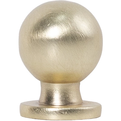 Ручка меб. кнопка мет. GN34 брашированное золото, AKS - фото 3