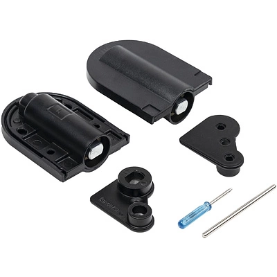 Петля для откидной крышки ящика черная 4-10кг с доводчиком AKS - фото 4