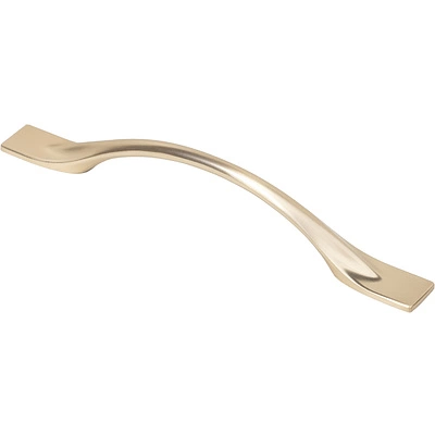 Ручка меб. скоба мет. GRACE 128 брашированное золото, AKS - фото 1