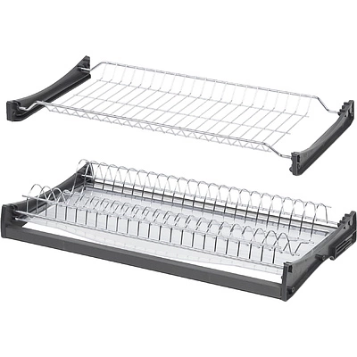 Сушка для посуды 600 HUGO с профилем, хром AKS - фото 1