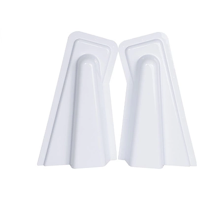 Кожух защитный к механизму №582 белый ОЗМФ (компл. - 1шт. правый, 1шт. левый) - фото 1