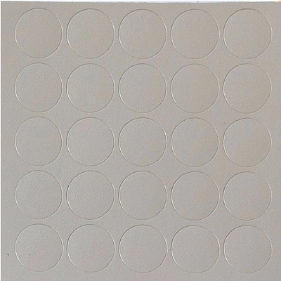 Заглушка самоприлипающая к конфирматам кашемир (14042) FOLMAG (лист-25шт.) - фото 1