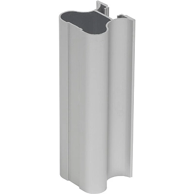 Профиль алюминиевый SENATOR серебро вертик. Закрытый АЛЮТЕХ (L-5300) (04.A00-E6) - фото 1