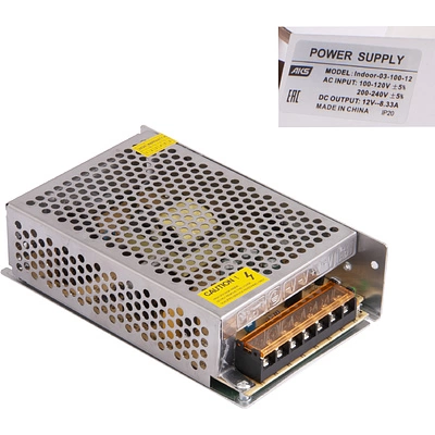 Блок питания Indoor 100W/12V, AKS - фото 4