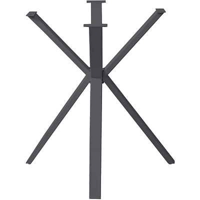 Подстолье VECTOR h714 под круглую столешницу, графит муар AKS - фото 3