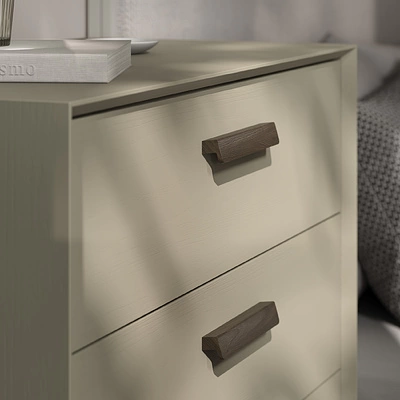 Ручка меб. скоба деревянная MIRA 128 орех, AKS - фото 6