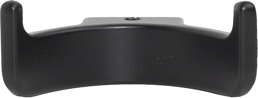 Крючок меб. двухрожковый мет. BAR черный матовый AKS - фото 3