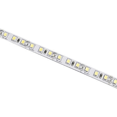 Лента светодиодная - 9,6W/m, 12V, 8мм, 2835, 120 д/м, IP20, холодный белый (6000K) - 5м, AKS - фото 3
