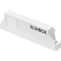 Ручка с поводком внутреннего ящика Slimbox AKS 8,5мм белая