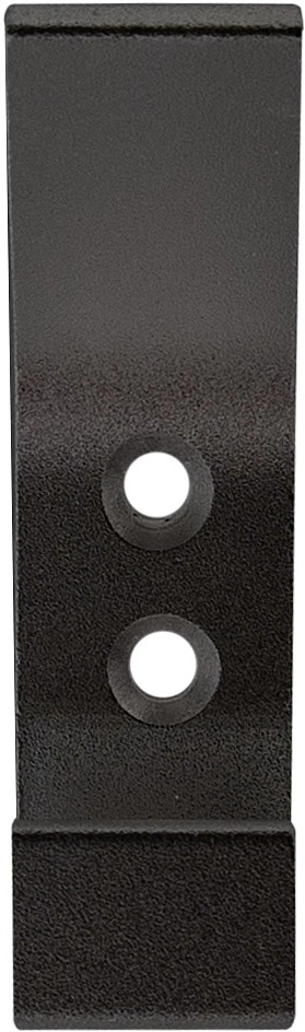 Крючок меб. двухрожковый мет. BLOCK черный матовый AKS - фото 4