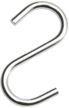 Крючок на трубу d16 хром AKS - фото 1