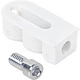 Стяжка Genifix с винтом М6,0*8, белая (уп/ 100 шт) AKS - фото 3