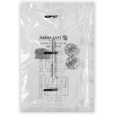 Стяжка для компакт плиты K TOP (1 к-т=2стяжки+2винта+2 ответные планки) Italiana Ferramenta - фото 7