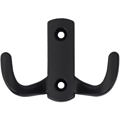Крючок меб. двухрожковый мет. WP13 черный GRIDLI - фото 4