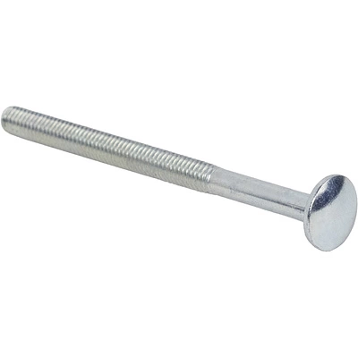 Болт с полукруглой головкой М6*80 с усом, неполн. резьба, цинк (уп/10 кг/ ~611 шт) AKS - фото 1