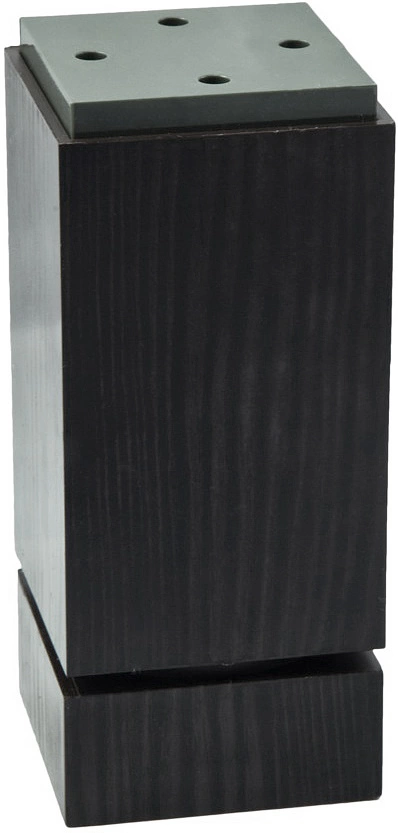 Опора меб. пласт. NMK 100 h100 регул. венге РП - фото 3