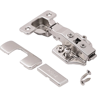 Петля накладная с доводчиком 45мм h0 clip-on PRIME by AKS 3D (еврошурупы, заглушки) (упак. = 2 шт.) - фото 4