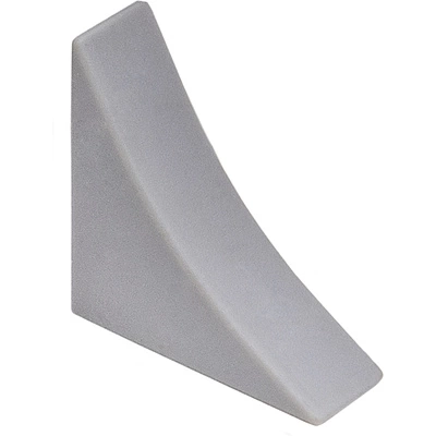 Заглушка ПВХ к плинтусу АР494 металлик (203) THERMOPLAST - фото 1