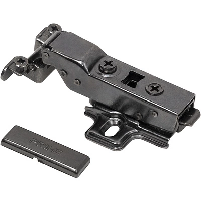 Петля д/алюм.рамки Z-1 полунакладная с доводчиком h0 clip-on PRIME by AKS черная (саморезы, заглушки) (упак. = 2 шт.) - фото 4