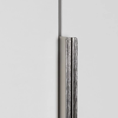 Ручка меб. накладная алюм. INSIDE 1056/1200 инокс, AKS - фото 3