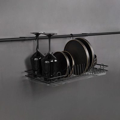 Корзина на трубу d16 сушка CWJ128B черный AKS - фото 4