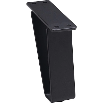 Опора меб. мет. TECHNO h130 черный AKS - фото 3