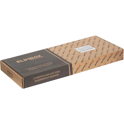 Система ящиков Slimbox Evolution L-500 H=116 с доводчиком ДСП16мм белый - фото 5