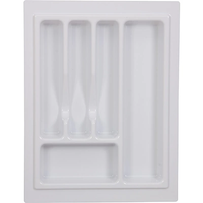 Лоток для столовых приборов 400 STANDARТ (330*430), белый РП - фото 1
