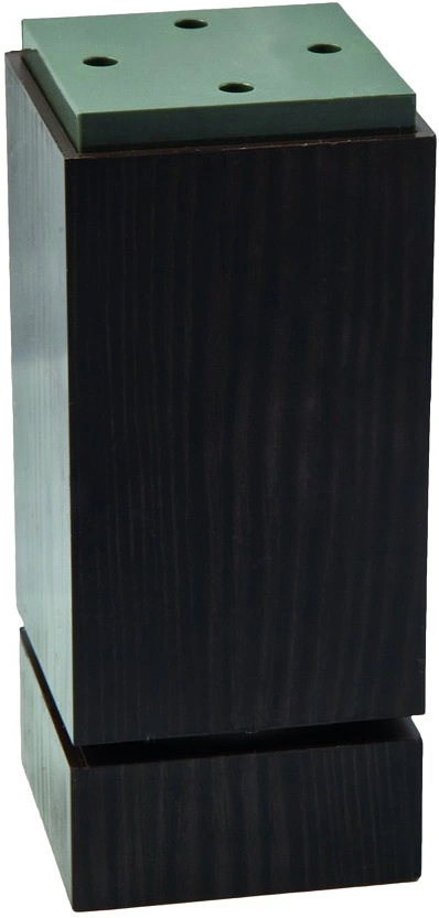 Опора меб. пласт. NMK 100 h100 регул. венге РП - фото 1