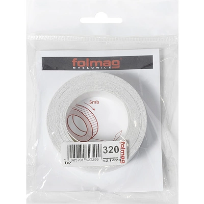Кромка меламиновая (самоклеящаяся) белый гладкий (320) 18мм FOLMAG (шт.-5пог.м.) - фото 4