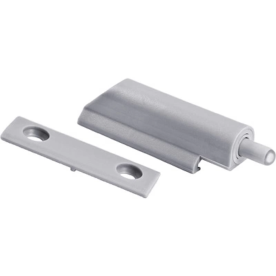 Амортизатор крепление прямое накладной/врезной серый AKS - фото 1