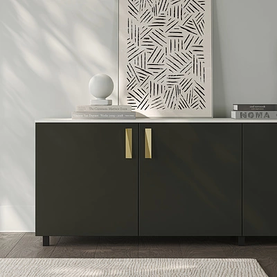 Ручка меб. скоба мет. SANGRITA 64 черный матовый, AKS - фото 8