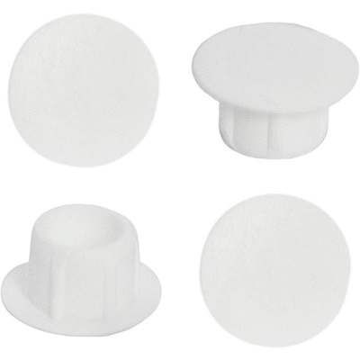 Заглушка пластик d5 белый (02) PL (упак.-0,2тыс.шт.) - фото 3