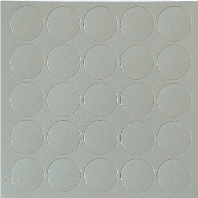 Заглушка самоприлипающая к эксцентрику зеленая фисташка (20045) FOLMAG (лист-28шт.) - фото 1