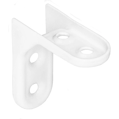 Полкодержатель мет. MONO 75*75*1.2, белый AKS - фото 1