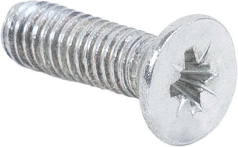 Винт потай М6*20, крестообразный шлиц DIN 965, полн. резьба (уп/10 кг/ ~2315 шт) AKS - фото 1
