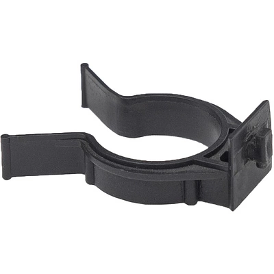 Крепление опоры кухонной пласт. (клипса под пластиковый цоколь AKS), черный - фото 3