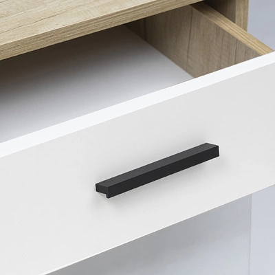 Ручка меб. скоба алюм. PIANO 128/150 черный матовый, AKS тип 2 - фото 4