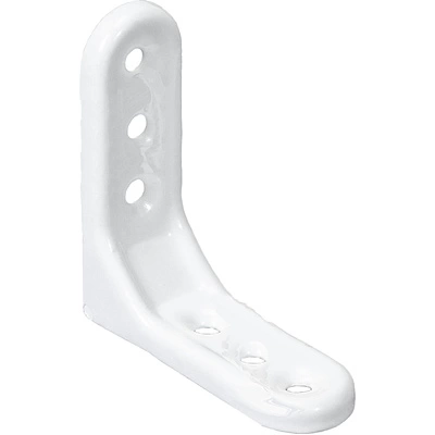 Полкодержатель мет. MONO 100*100*1.2, белый AKS - фото 1