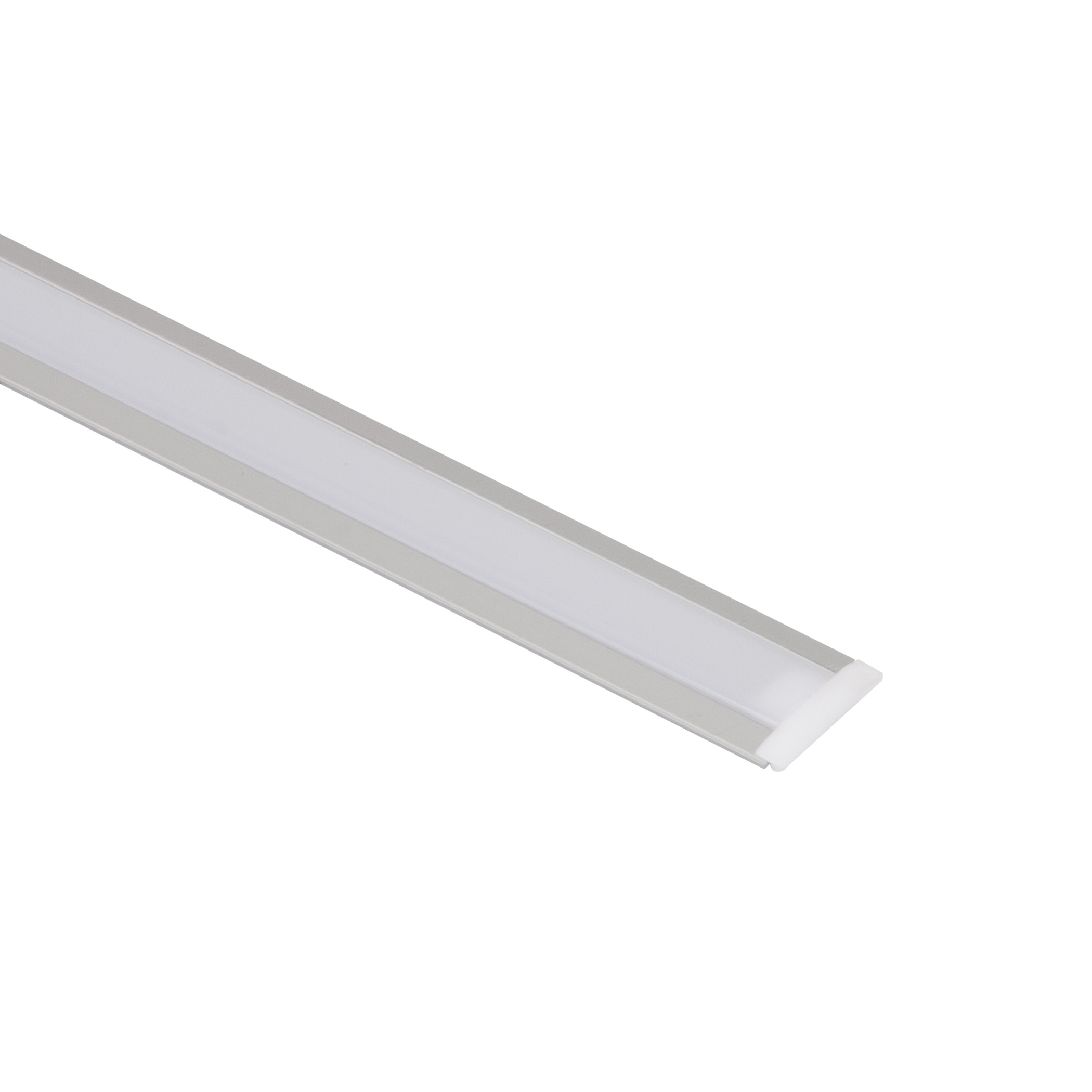 ПрофильалюминиевыйврезнойLIRA-1707сэкраном,цветалюминий,2м,AKS