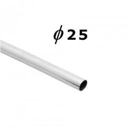 Трубаd25L-3000(0,5мм),(вес0,81кг)хромAKS
