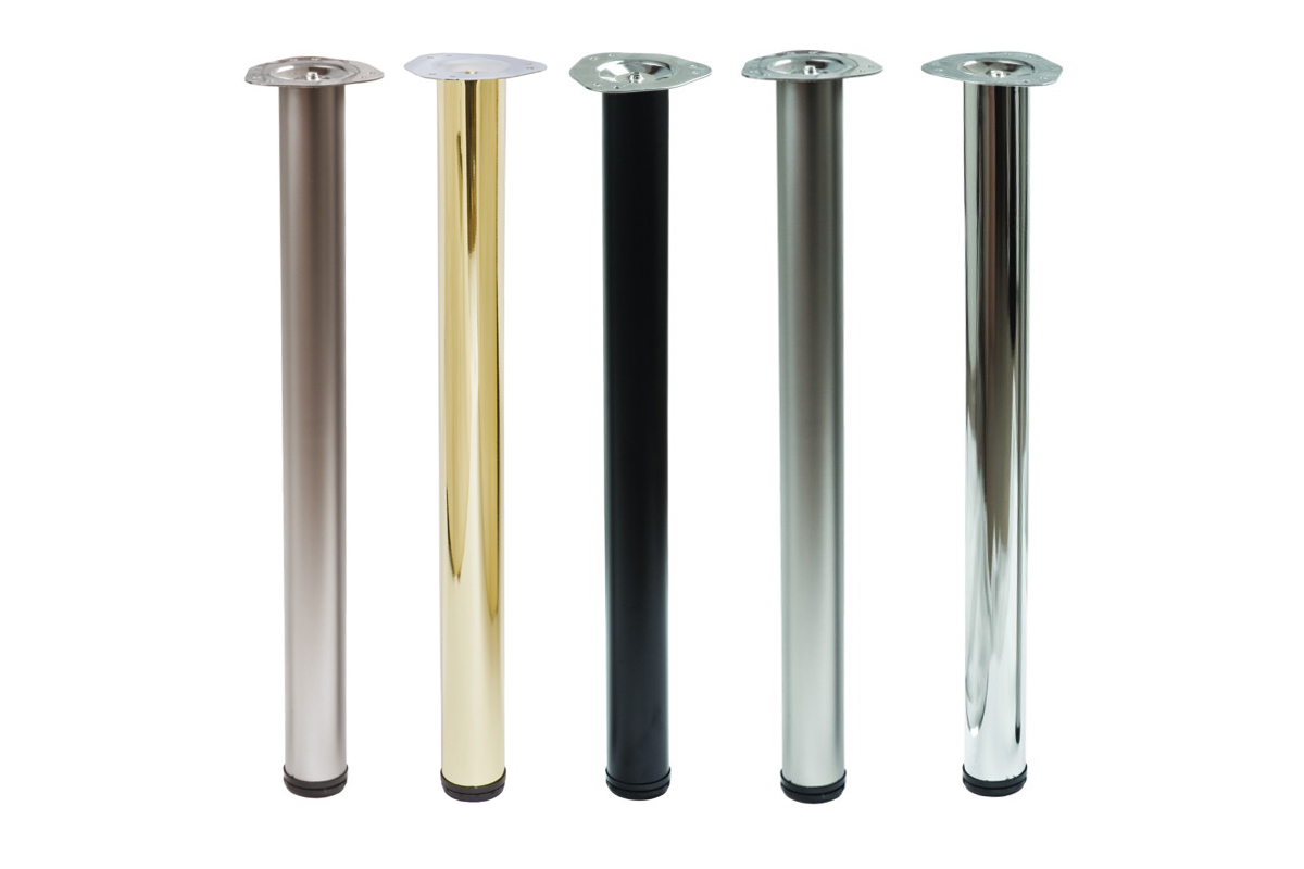 Опорамеб.круглаяd60h710,хром,винтМ12,AKS