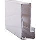 Профиль алюминиевый для рамочных фасадов Z-4 серебро (L-3500) - фото 1