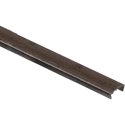 Профиль ПВХ С-18 лимба шоколадная структурный (С32) Polkemic (2.6м) - фото 1