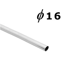Труба d16 L-1000 (1,0мм) хром AKS