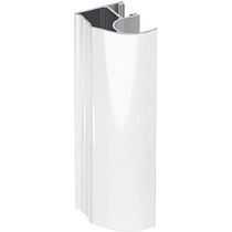 Профиль алюминиевый SENATOR белый гляней вертик. открытый АЛЮТЕХ (L-5300) (05.RAL9016)