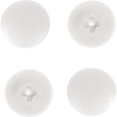 Заглушка пластик к шурупам белый (2) (1000 шт) РП - фото 1