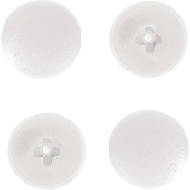 Заглушка пластик к шурупам белый (2) (1000 шт) РП